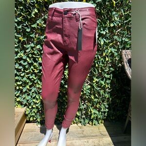 ▪️ Designlab Lord &‎ Taylor Faux Leather Skinny Jeans